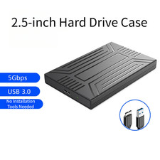 2 5 Inch USB 3 0 External Hard Drive Enclosure for SATA HDD SSD 5Gbps Transfer