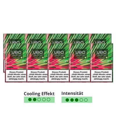 veo RUBY TWIST CLICK Sticks für glo - 10x20 Stück = 1 Stange