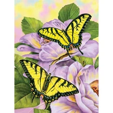 Royal & Langnickel(R) Small Paint By Number Kit 8.75"X11.75"-Swallowtail Butterf