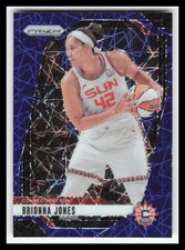 2024 Panini Prizm WNBA #27 Brionna Jones Blue Velocity Prizm
