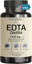 VINATURA EDTA Capsules - 1500mg per serv, USA Made & Tested, Liver Support -...V