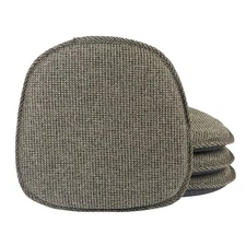 Gripper Non-Slip Mid Century Modern Shell Chair Cushion, Assembled in USA, Ex...