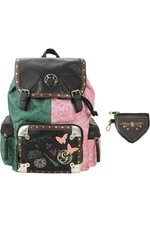 Wicked Elphaba & Glinda Split Slouch Backpack-NWT