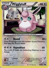 Wigglytuff 79/99 Rare Next Destinies Pokemon Reverse Holo Moderately Played