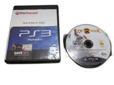 God of War III Sony PlayStation 3 Disk and Case Gamestop Case