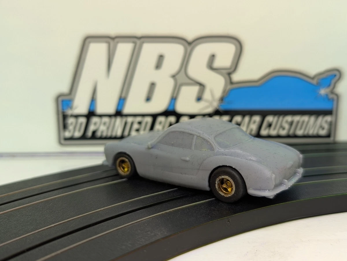 AFX Slot Car 3d Printed Body Volkswagen Karmann Ghia Suit Mega G+ 1.7