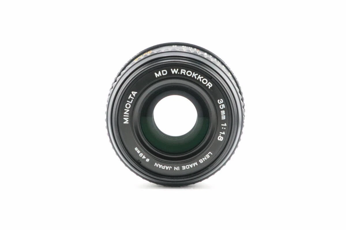Minolta MD f/1.8 Camera Lenses 35mm Focal for sale | eBay