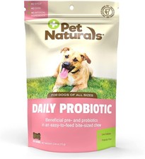 Pet Naturals Daily Probiotic for Dogs, 120M CFUs - Pre and 60 Chews, 60 Chews