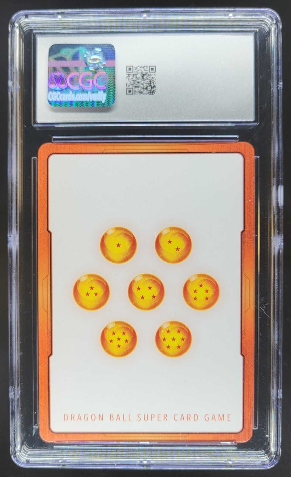 2025 DRAGON BALL SUPER FUSION WORLD SAIYANS PROMO E-92 CGC 9.5 Y PT view 2