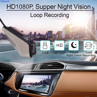 HD 1080P Driving Recorder All-glass Lenses USB Port ADAS 140° Record Video&Sound