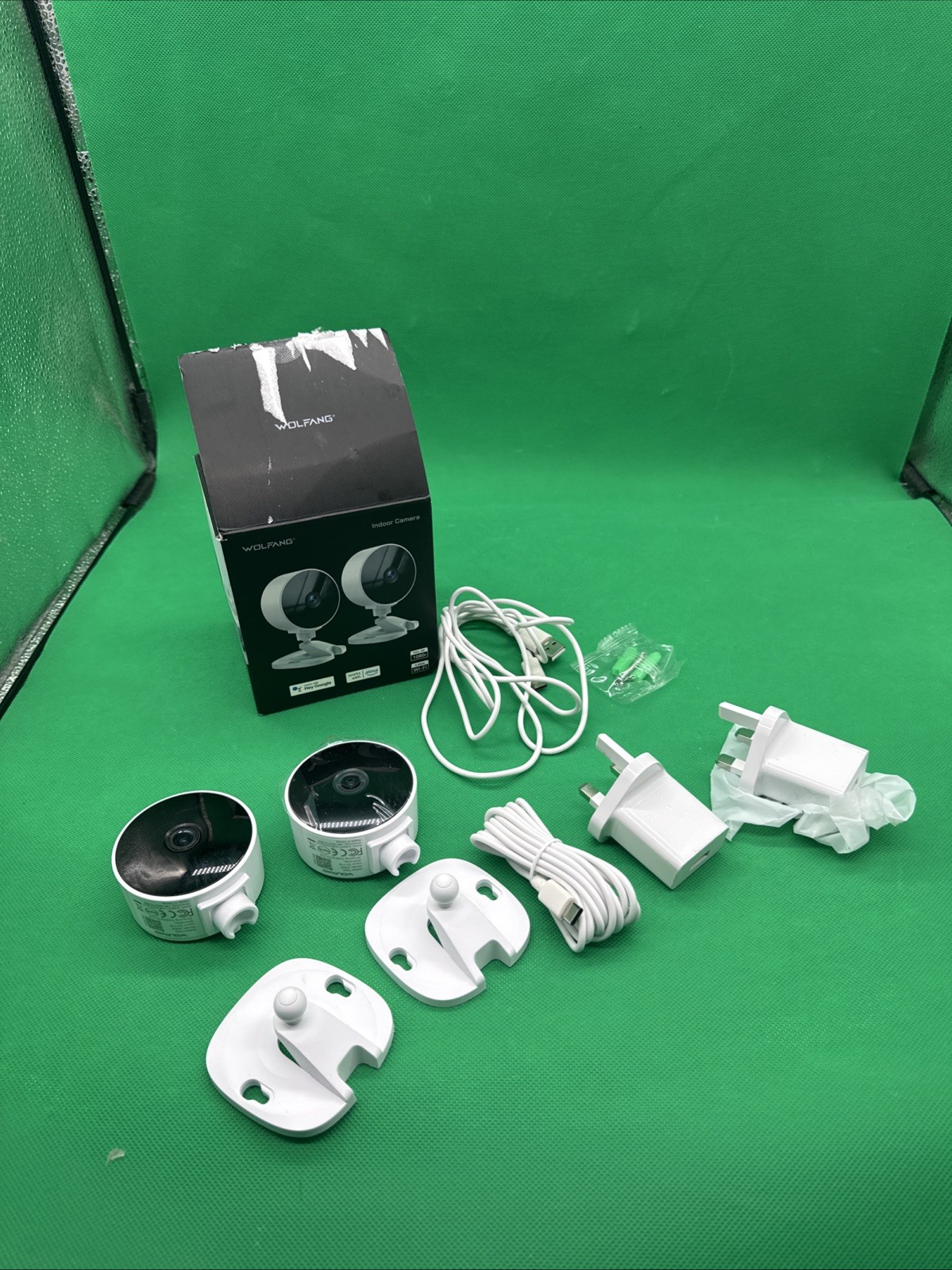 1080P Indoor Security Camera 2 Pack Mini WiFi CCTV Camera ‼️SEE DETAILS