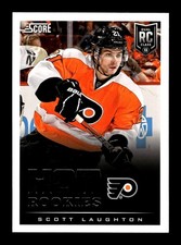 600. 2013-14 score . #644 Scott Laughton . RC ROOKIE panini . STOCK PHOTO . PWE