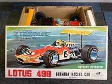 J Toy Tin LOTUS 49B Formula Racing Car Vintage