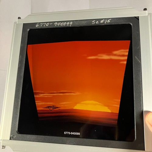 Lion King Disney Rear Projection Slides Lot of 2 – Simba & Sunrise – Vintage PAN - Picture 4 of 14
