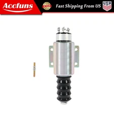 For Solenoid 3 terminals Shut Off Stop Solenoid Valve 2003 SA-3193 12V