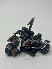 Warhammer 40k Dark Angels Ravenwing Assault Bike Golden Demon Pro Painted GW OOP