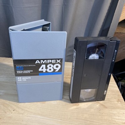 Ampex 489 adat Digital Mastering Audio Cassette 42 min DM 126