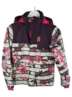 Protest Mädchen Skijacke Gr. 152 Blumen Winterjacke 10K Wasserdicht