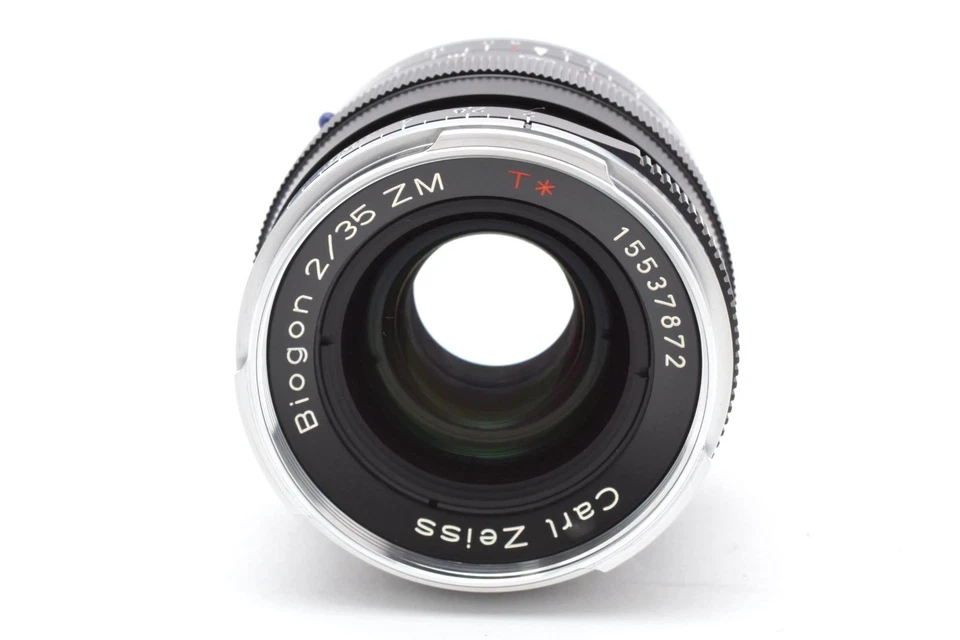 Carl Zeiss Biogon T* 35mm f/2 ZM Lens Black for Leica M from Japan #2657204 - Image 3 of 4