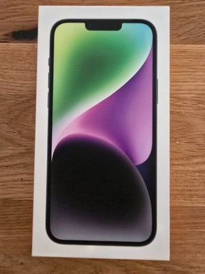 ORIGINAL APPLE IPHONE 14 PLUS VERPACKUNG LEERBOX KARTON SCHUTZGLAS TOP WIE NEU