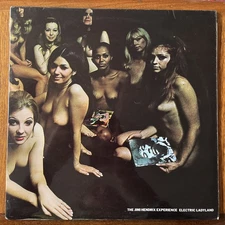 JIMI HENDRIX EXPERIENCE - Electric Ladyland LP UK Track Records RARE Blue Label