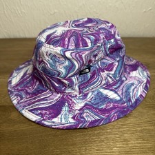 The North Face Kids Small Bucket Hat Class V Brimmer Sun Shade Purple Marble