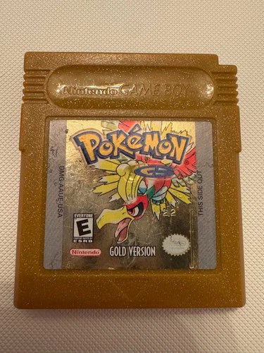 Pokemon Gold Version (Game Boy Color) - Authentic - Cartridge Only
