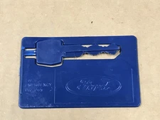 Vintage Uncut Ford Genuine Emergency/Wallet Key, 8005-X