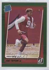 2021 Panini Donruss Rated Rookie Press Proof Green Joe Tryon-Shoyinka Tryon 06y2