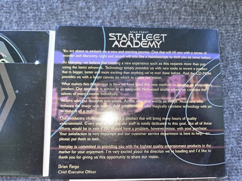 Star Trek Starfleet Academy PC Juego CD-ROM 1997 Interplay Windows DOS Computadora - Imagen 8 de 16