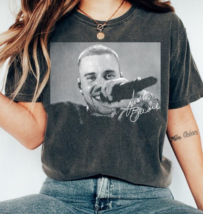 Justin Bieber Live DAISIES Vintage Shirt, Retro Music T-Shirt, Tour 2026 Tee