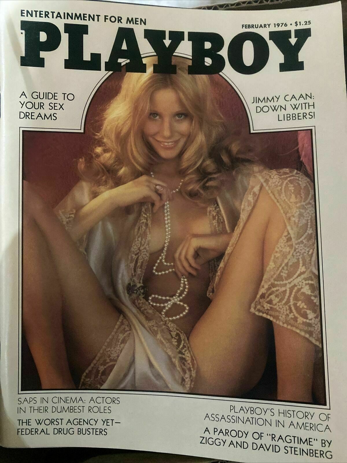 Playboy Magazines February 1976 James Caan Very Good