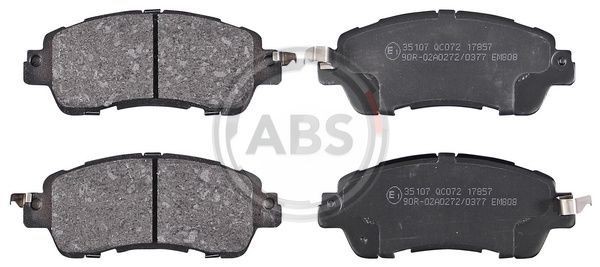 A.B.S. Bremsbelagsatz, Scheibenbremse Vorne FüR Mazda-image