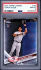 2017 Topps Chrome Aaron Judge Rookie Card #169 PSA 8