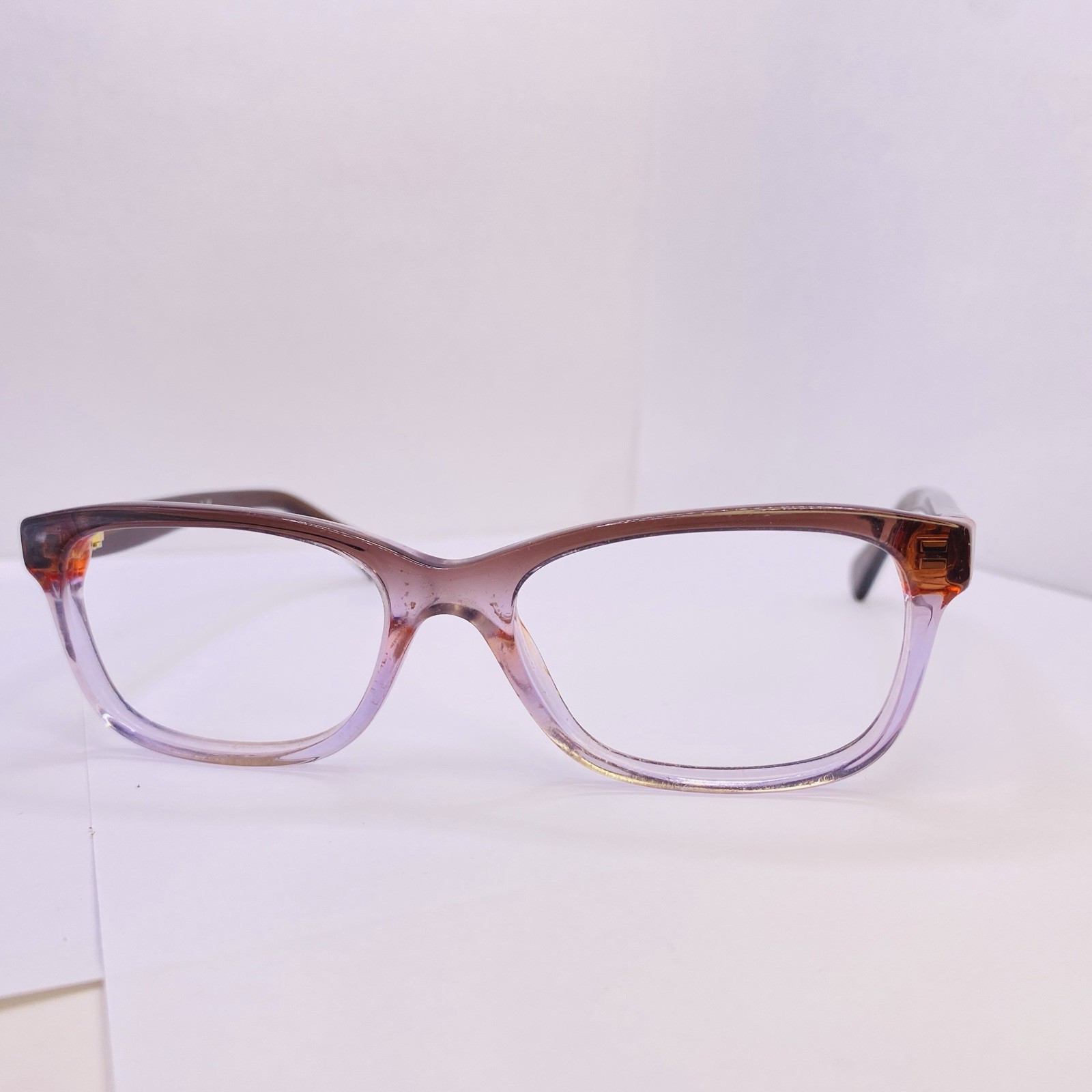 Coach Eyeglasses Authentic HC 6089 5401 Purple Brown Gradient 49 [] 16 135 MM thumbnail 3