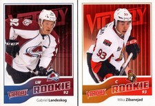 2011 2012 Upper Deck Victory Hockey Complete 50 Card UPDATE Set LOADs of ROOKIES