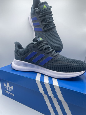 Adidas Tensor Run Gym Schuhe Legacy Blue/Royal Blue/Green Gr. UK 5,5 Running
