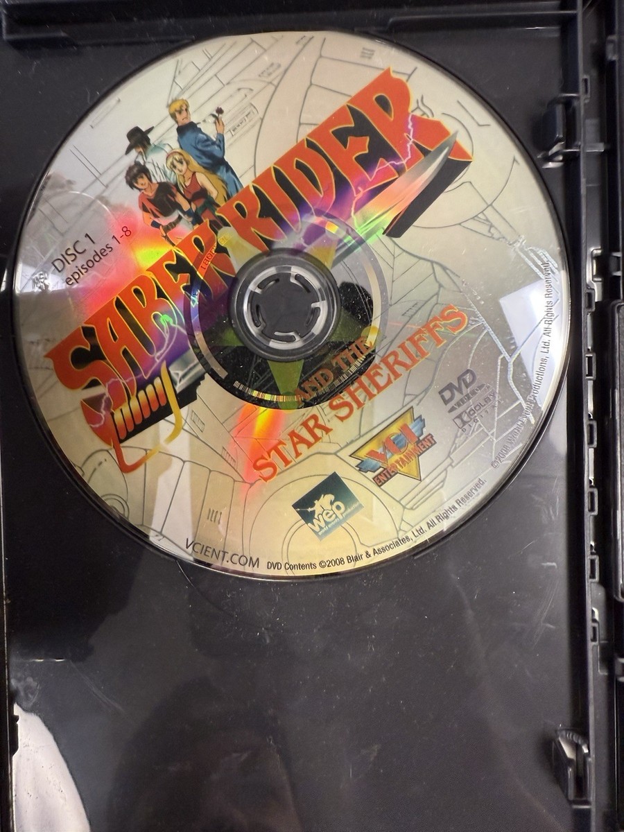 Saber Rider and the Star Sheriffs: Complete Series (DVD, 2009, 6