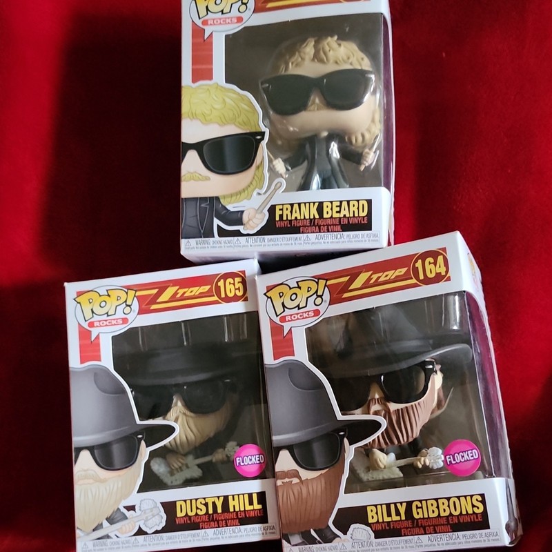Funko Pop! Rocks ZZ Top Pop! Vinyl Collectible Figure