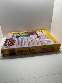 Primal Rage Sega Genesis 32X CIB Complete 1995 TESTED