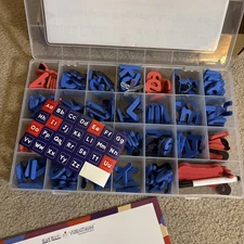 Classroom Magnetic Letters Kit - 240 Pieces - Magnet Board - Dry Erase Marker