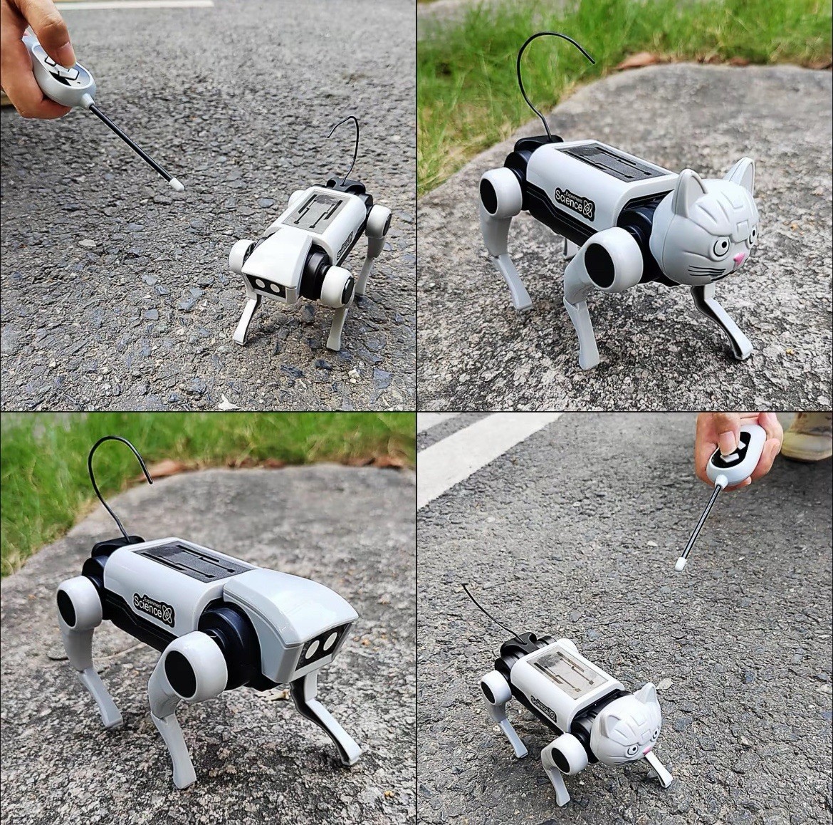 Ferngesteuerte Spielzeug KatzeHund - Mechanisches Tier