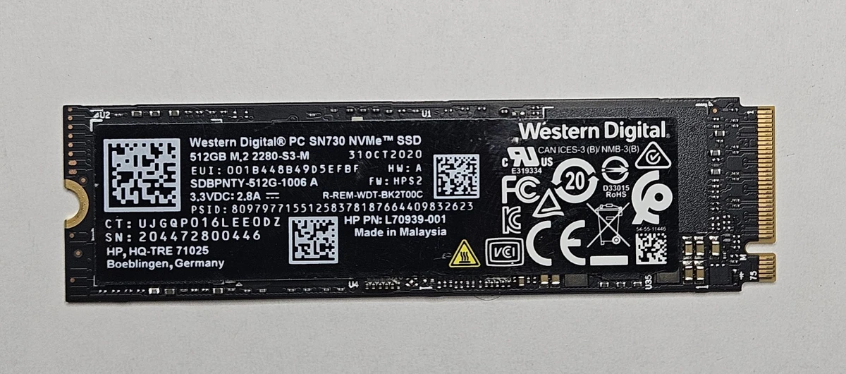 Western Digital 512 GB Solid State Drives for sale - eBay