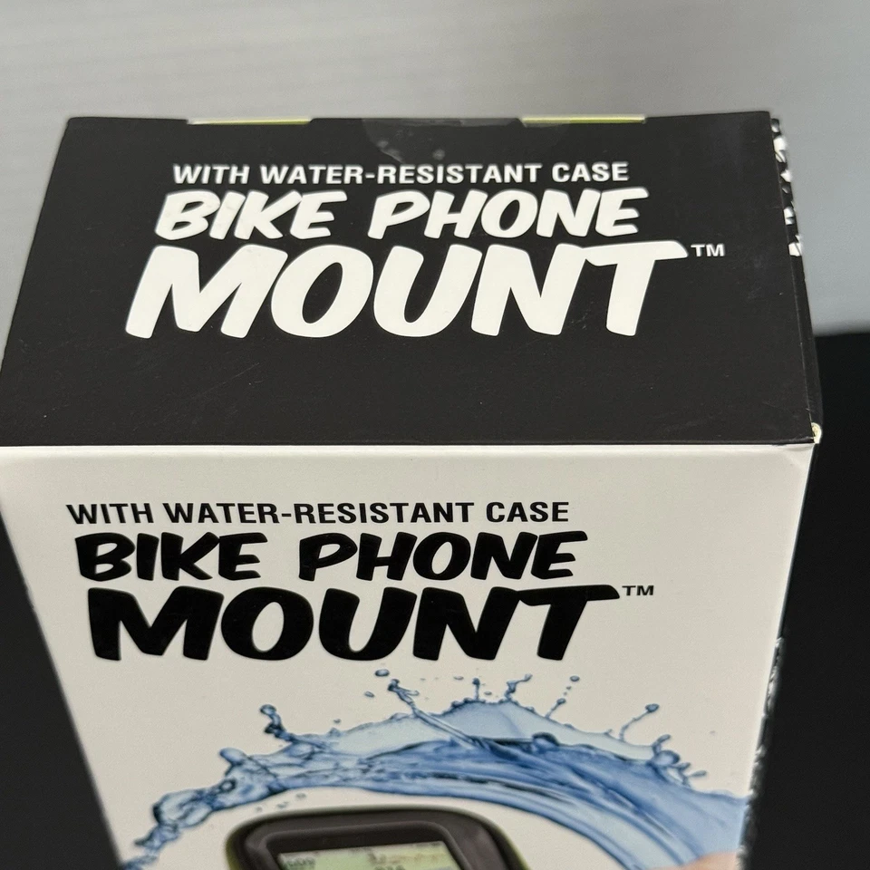 Soporte para teléfono de bicicleta con estuche resistente al agua protocolo verde acceso a pantalla táctil Foto 3 de 4