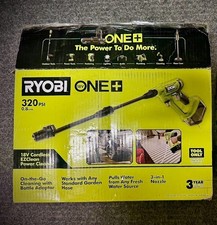 Ryobi EZClean Pressure Washer with Foam Blaster Bottle “Open Box” USED