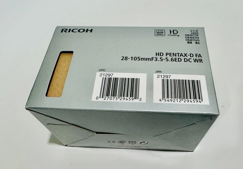 PENTAX D-FA 28-105mm F3.5-5.6 ED DC WR Standard Lens - Black - Image 3 of 3