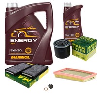 Mann Inspektionspaket 6L Mannol Energy 5W-30 FüR Mazda Premacy 2.0 TD 323 F VI