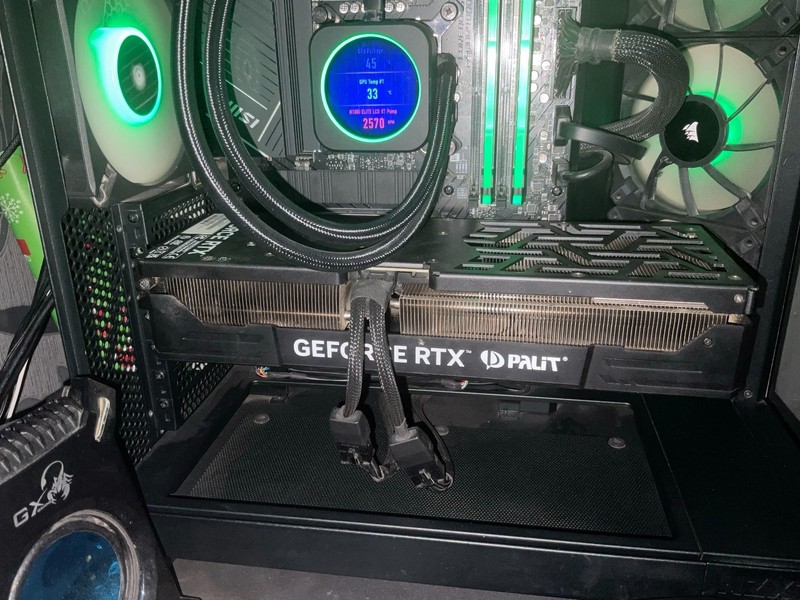 Palit RTX4070 Ti 12GB DDR6X JetStream Graphics Card - USED