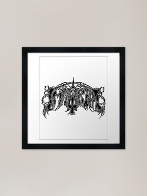 Immortal band 3 Framed Art Print Framed Wall Art Poster Canvas Print Picture