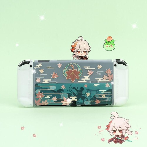 Case Cover Kazhuha For Joycon Controller For Nintendo Switch OLED Genshin Impact - Picture 3 of 14